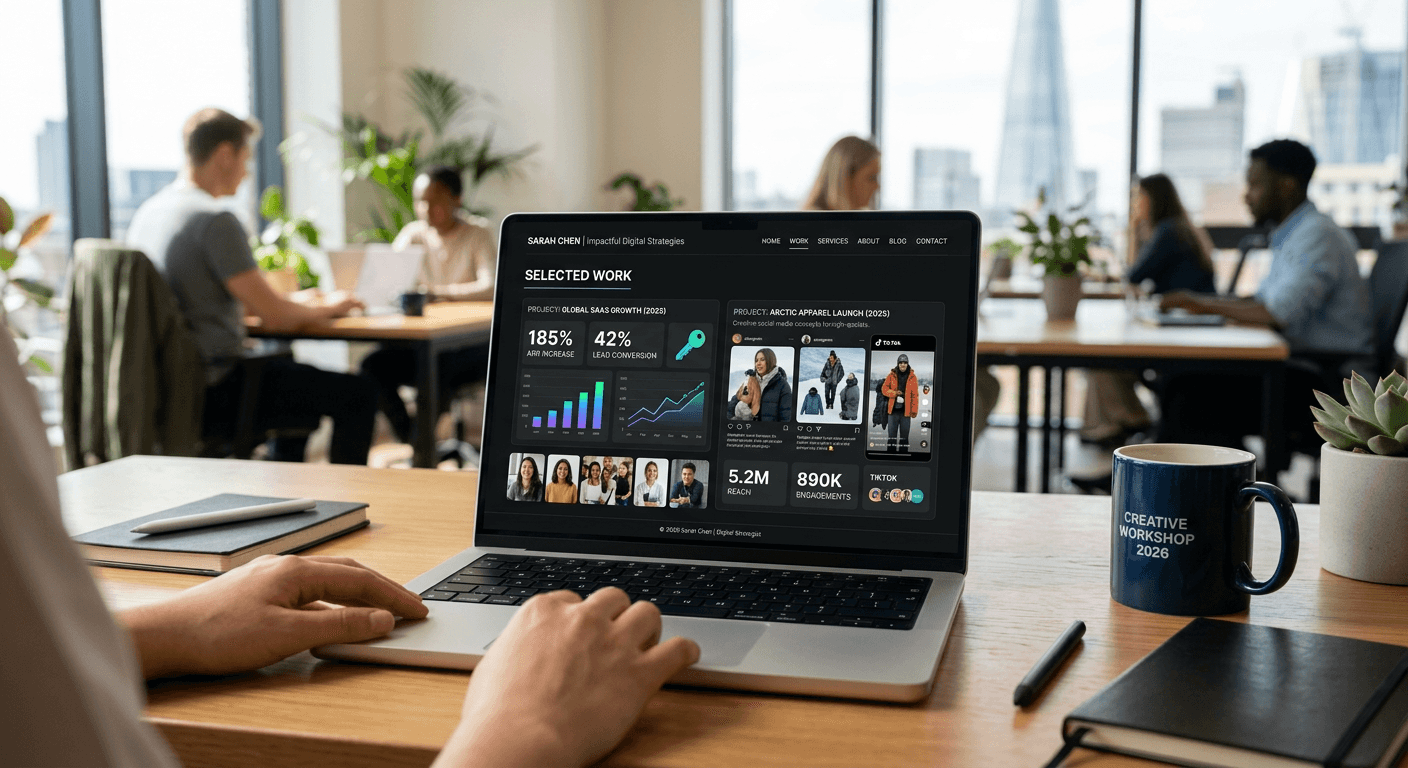 How to Build a High-Converting Digital Marketing Portfolio in 2026